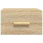 Wand-Nachttisch Sonoma-Eiche 35x35x20 cm Wand-Nachttisch Sonoma-Eiche 35x35x20 cm
