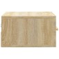 Wand-Nachttisch Sonoma-Eiche 35x35x20 cm Wand-Nachttisch Sonoma-Eiche 35x35x20 cm