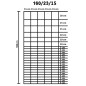 vidaXL Gartenzaun Verzinkter Stahl 50x1,6 m Silbern vidaXL Gartenzaun Verzinkter Stahl 50x1,6 m Silbern