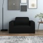 vidaXL Stretch-Sofahusse Schwarz Polyester-Jersey vidaXL Stretch-Sofahusse Schwarz Polyester-Jersey