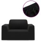 vidaXL Stretch-Sofahusse Schwarz Polyester-Jersey vidaXL Stretch-Sofahusse Schwarz Polyester-Jersey