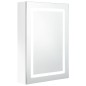 vidaXL LED-Spiegelschrank fürs Bad Glänzend Weiß 50x13x70 cm vidaXL LED-Spiegelschrank fürs Bad Glänzend Weiß 50x13x70 cm
