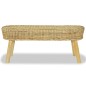Flurbank 110 x 35 x 45 cm Rattan Natur Flurbank 110 x 35 x 45 cm Rattan Natur