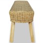 Flurbank 110 x 35 x 45 cm Rattan Natur Flurbank 110 x 35 x 45 cm Rattan Natur
