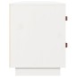 vidaXL Schuhbank Weiß 100x34x45 cm Massivholz Kiefer vidaXL Schuhbank Weiß 100x34x45 cm Massivholz Kiefer