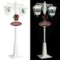 vidaXL Weihnachts-Straßenlampe mit Weihnachtsmann 81x40x188 cm PVC vidaXL Weihnachts-Straßenlampe mit Weihnachtsmann 81x40x188 cm PVC