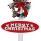 vidaXL Weihnachts-Straßenlampe mit Weihnachtsmann 81x40x188 cm PVC vidaXL Weihnachts-Straßenlampe mit Weihnachtsmann 81x40x188 cm PVC