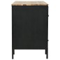 Schreibtisch mit Ständer Tannenholz Massiv und Stahl 120x50x76 cm Schreibtisch mit Ständer Tannenholz Massiv und Stahl 120x50x76 cm
