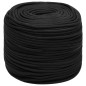 Bootsseil Schwarz 10 mm 100 m Polypropylen Bootsseil Schwarz 10 mm 100 m Polypropylen