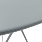 vidaXL 3-tlg. Bistro-Set Stahl Grau vidaXL 3-tlg. Bistro-Set Stahl Grau