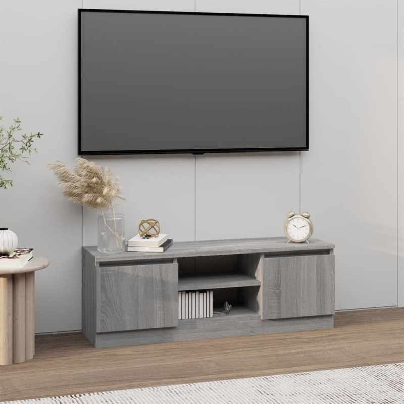 TV-Schrank mit Tür Grau Sonoma 102x30x36 cm TV-Schrank mit Tür Grau Sonoma 102x30x36 cm