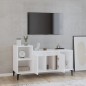 vidaXL TV-Schrank Hochglanz-Weiß 100x35x55 cm Holzwerkstoff vidaXL TV-Schrank Hochglanz-Weiß 100x35x55 cm Holzwerkstoff