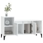 vidaXL TV-Schrank Hochglanz-Weiß 100x35x55 cm Holzwerkstoff vidaXL TV-Schrank Hochglanz-Weiß 100x35x55 cm Holzwerkstoff