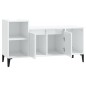 vidaXL TV-Schrank Hochglanz-Weiß 100x35x55 cm Holzwerkstoff vidaXL TV-Schrank Hochglanz-Weiß 100x35x55 cm Holzwerkstoff