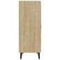 vidaXL Sideboard Sonoma-Eiche 70x34x90 cm Holzwerkstoff vidaXL Sideboard Sonoma-Eiche 70x34x90 cm Holzwerkstoff