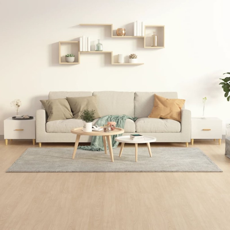vidaXL Couchtische 2 Stk. Hochglanz-Weiß 50x50x40 cm Holzwerkstoff vidaXL Couchtische 2 Stk. Hochglanz-Weiß 50x50x40 cm Holzwerkstoff