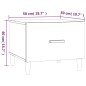 vidaXL Couchtische 2 Stk. Hochglanz-Weiß 50x50x40 cm Holzwerkstoff vidaXL Couchtische 2 Stk. Hochglanz-Weiß 50x50x40 cm Holzwerkstoff