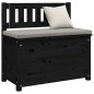 vidaXL Sitzbank Schwarz 80x41x77 cm Massivholz Kiefer vidaXL Sitzbank Schwarz 80x41x77 cm Massivholz Kiefer