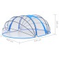 Pool-Kuppel Oval 530x410x205 cm Pool-Kuppel Oval 530x410x205 cm