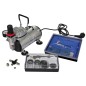 Airbrush Profi Komplett-Set mit 2 Pistolen Airbrush Profi Komplett-Set mit 2 Pistolen