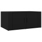 Couchtisch Schwarz 80x50x36 cm Holzwerkstoff Couchtisch Schwarz 80x50x36 cm Holzwerkstoff