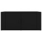 Couchtisch Schwarz 80x50x36 cm Holzwerkstoff Couchtisch Schwarz 80x50x36 cm Holzwerkstoff