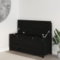 vidaXL Sitzbank Schwarz 110x41x76,5 cm Massivholz Kiefer vidaXL Sitzbank Schwarz 110x41x76,5 cm Massivholz Kiefer