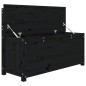 vidaXL Sitzbank Schwarz 110x41x76,5 cm Massivholz Kiefer vidaXL Sitzbank Schwarz 110x41x76,5 cm Massivholz Kiefer