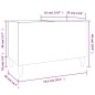 Plattenschrank Hochglanz-Weiß 74,5x38x48 cm Holzwerkstoff Plattenschrank Hochglanz-Weiß 74,5x38x48 cm Holzwerkstoff