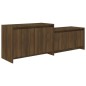 vidaXL TV-Schrank Eichen-Optik Braun 146,5x35x50 cm Holzwerkstoff vidaXL TV-Schrank Eichen-Optik Braun 146,5x35x50 cm Holzwerkstoff