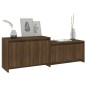 vidaXL TV-Schrank Eichen-Optik Braun 146,5x35x50 cm Holzwerkstoff vidaXL TV-Schrank Eichen-Optik Braun 146,5x35x50 cm Holzwerkstoff