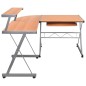 Eck-Computertisch Braun 132x112x99 cm Holzwerkstoff Eck-Computertisch Braun 132x112x99 cm Holzwerkstoff