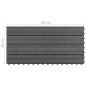 WPC-Fliesen 60×30 cm 6 Stk. 1m² Grau WPC-Fliesen 60×30 cm 6 Stk. 1m² Grau