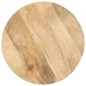 Beistelltisch 45 x (45-62) cm Massivholz Mango und Gusseisen Beistelltisch 45 x (45-62) cm Massivholz Mango und Gusseisen