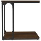 vidaXL Beistelltisch Braun Eichen-Optik 50x35x52 cm Holzwerkstoff vidaXL Beistelltisch Braun Eichen-Optik 50x35x52 cm Holzwerkstoff
