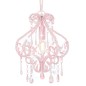 Deckenleuchte mit Perlen Rosa Rund E14 Deckenleuchte mit Perlen Rosa Rund E14