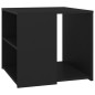 Beistelltisch Schwarz 50x50x45 cm Holzwerkstoff Beistelltisch Schwarz 50x50x45 cm Holzwerkstoff