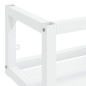 Badezimmer Wand-Waschtischgestell Weiß 59x38x31 cm Eisen Badezimmer Wand-Waschtischgestell Weiß 59x38x31 cm Eisen