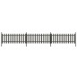 Lattenzaun mit Pfosten 3 Stk. WPC 614x80 cm Lattenzaun mit Pfosten 3 Stk. WPC 614x80 cm