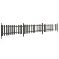 Lattenzaun mit Pfosten 3 Stk. WPC 614x80 cm Lattenzaun mit Pfosten 3 Stk. WPC 614x80 cm