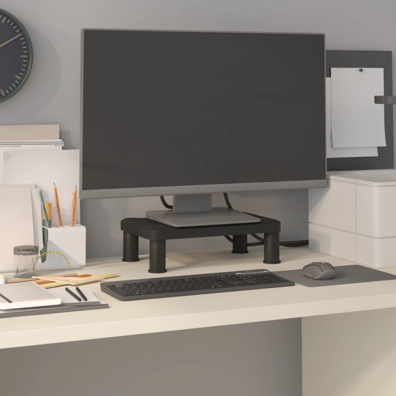 Monitorständer Schwarz 38x24x10,5 cm Monitorständer Schwarz 38x24x10,5 cm
