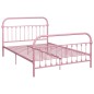 Bettgestell Rosa Metall 160x200 cm Bettgestell Rosa Metall 160x200 cm