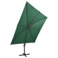 vidaXL Ampelschirm mit LED Grün 300 cm vidaXL Ampelschirm mit LED Grün 300 cm