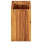 Garten-Hochbeet 50 x 30 x 50 cm Massivholz Akazie Garten-Hochbeet 50 x 30 x 50 cm Massivholz Akazie