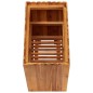 Garten-Hochbeet 50 x 30 x 50 cm Massivholz Akazie Garten-Hochbeet 50 x 30 x 50 cm Massivholz Akazie