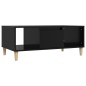 Couchtisch Schwarz 90x50x36,5 cm Holzwerkstoff Couchtisch Schwarz 90x50x36,5 cm Holzwerkstoff