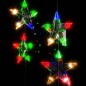 LED Sternenvorhang Lichterkette 200 LED Bunt 8 Funktionen LED Sternenvorhang Lichterkette 200 LED Bunt 8 Funktionen