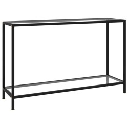 Konsolentisch Transparent 120x35x75 cm Hartglas