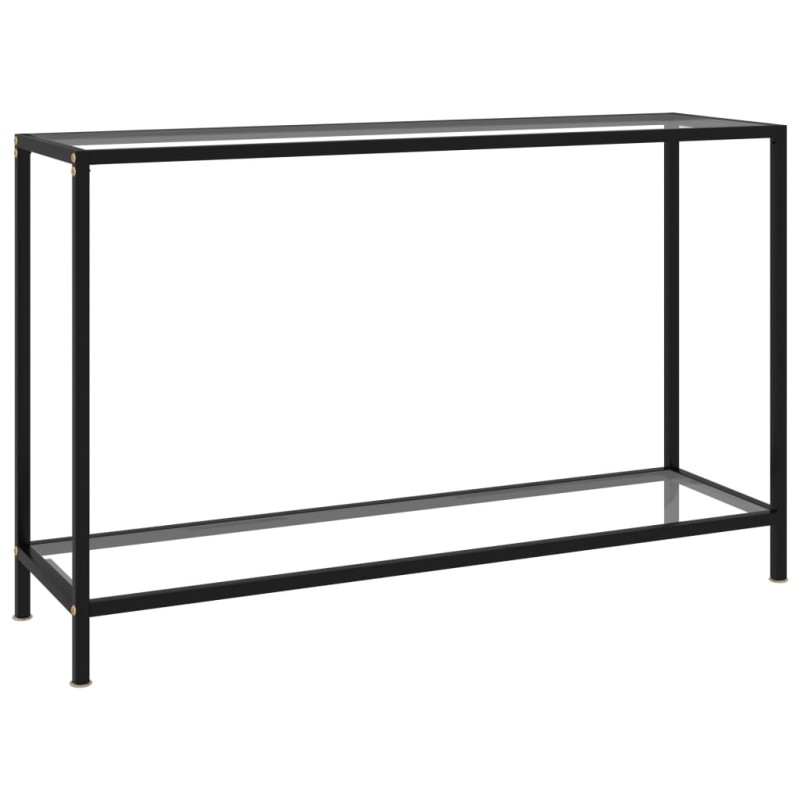 Konsolentisch Transparent 120x35x75 cm Hartglas Konsolentisch Transparent 120x35x75 cm Hartglas