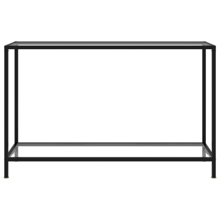 Konsolentisch Transparent 120x35x75 cm Hartglas